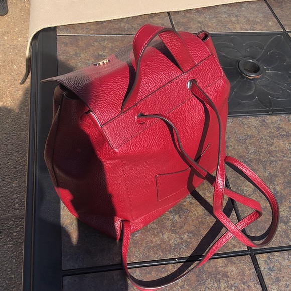 Michael Kors Red Leather Backpack main image 6